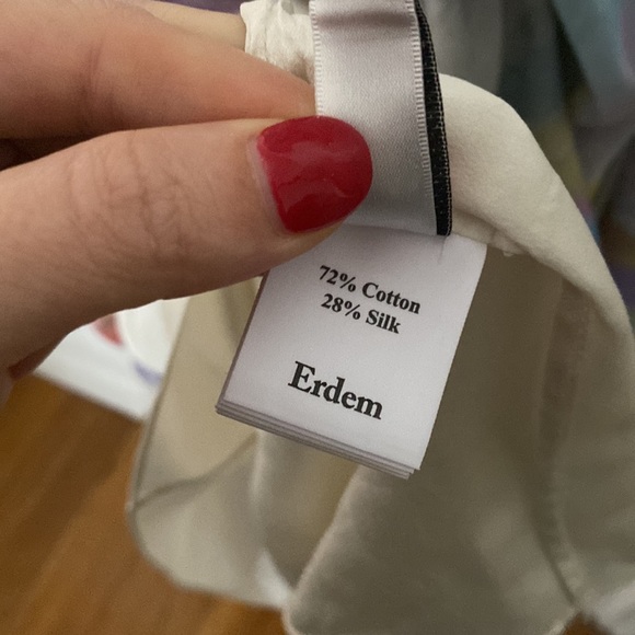 Erdem Print Long Dress EUC - Picture 7 of 9